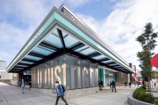 Sound Transit U District Station Seattle building