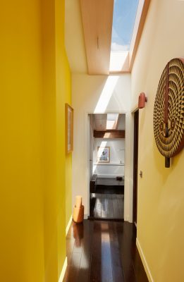 Sun Dial Apartment Paris Renovation rooflights