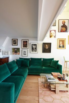 Sun Dial Apartment Paris Interior Renovation