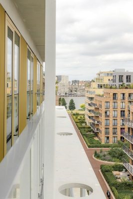 The Line Overhoeks Apartments balcony view
