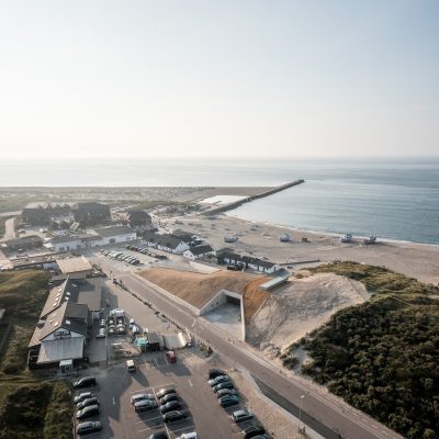 Thy National Park visitor centre building Jutland Denmark