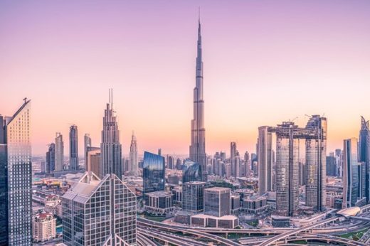 Why is Dubai considered as capital of architecture?