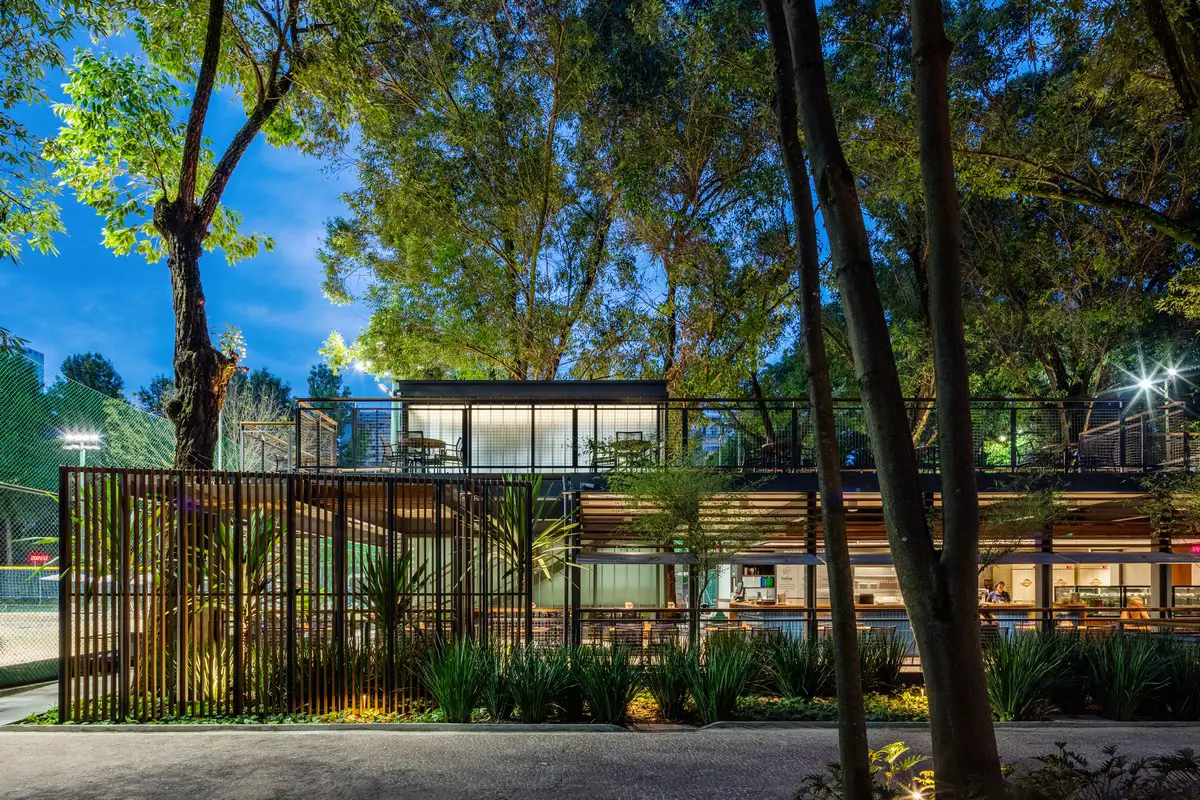 Alameda Restaurant, Esporte Clube Pinheiros building