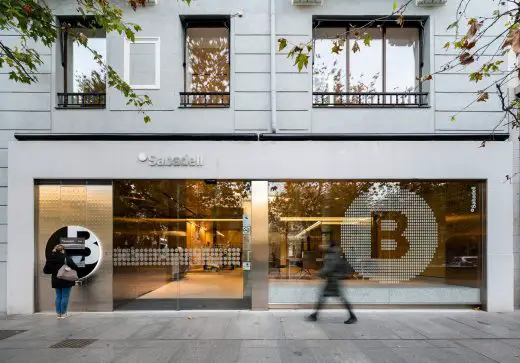 Banco Sabadell Space Madrid bank building interior