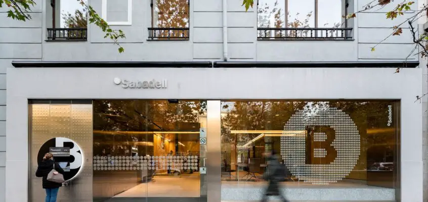Banco Sabadell Space Madrid bank building