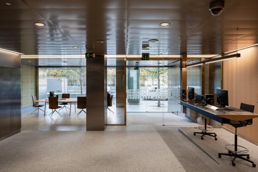 Banco Sabadell Space Madrid bank building interior