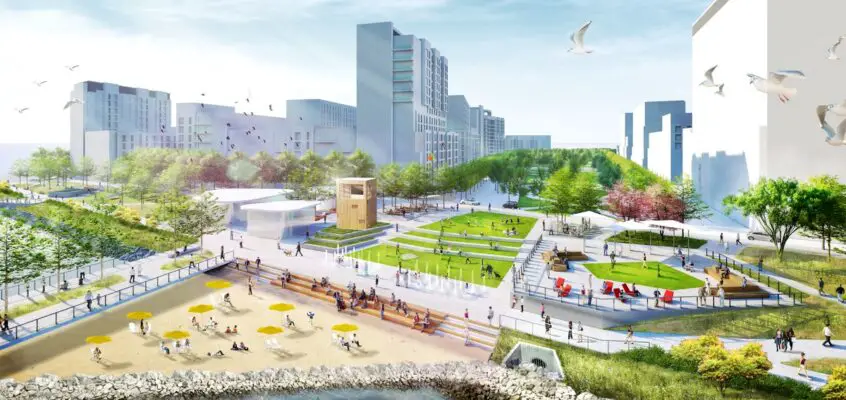 Bayfront Redevelopment Master Plan in Jersey City
