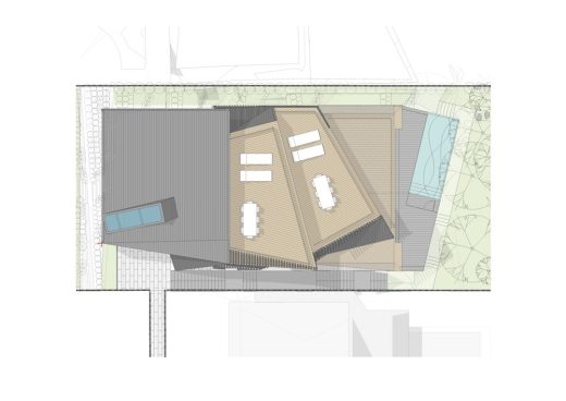 North Sydney house plan layout by Tony Owen Partners