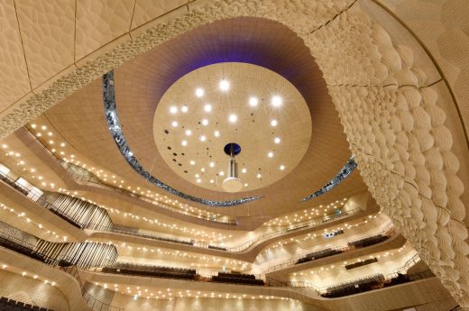 Elbe Philharmonic Concert Hall Grand Hall interior design