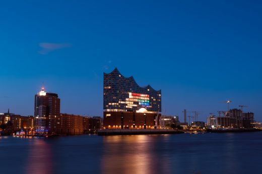 Elbphilharmonie Hamburg Building Rainbow