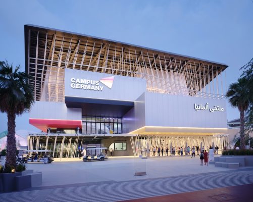 Expo 2020 Dubai German Pavilion Building exterior