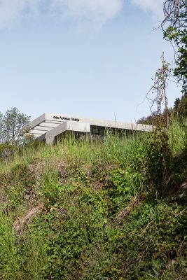 Fließ building in Tyrol, Austria, by AllesWirdGut Architektur