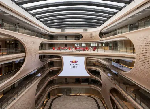Guangzhou Infinitus Plaza building in China by Zaha Hadid Architects