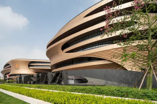 Guangzhou Infinitus Plaza building design by Zaha Hadid Architects