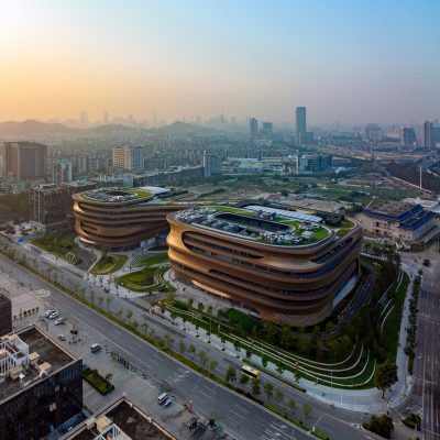 Guangzhou Infinitus Plaza HQ design by Zaha Hadid Architects