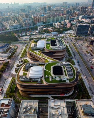 Guangzhou Infinitus Plaza HQ design by Zaha Hadid Architects