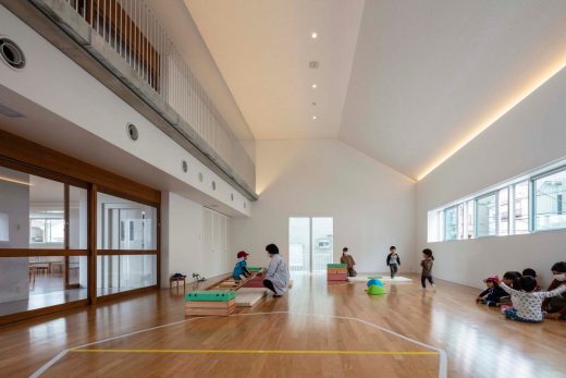 Tokyo nursery school building interior design