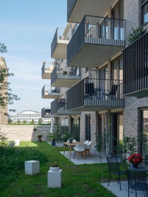 Kade Noord Zutphen apartments balconies