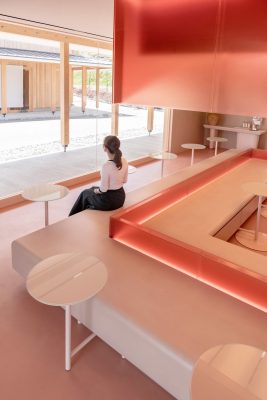 Japanese cafe building design in Mie, Kansai