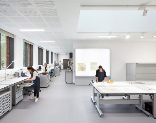 Lambeth Palace Library London building interior design