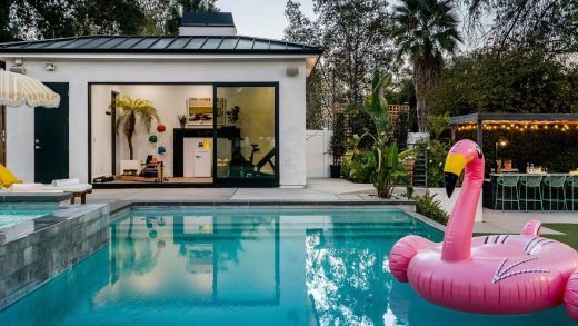Los Angeles dream house pool garden