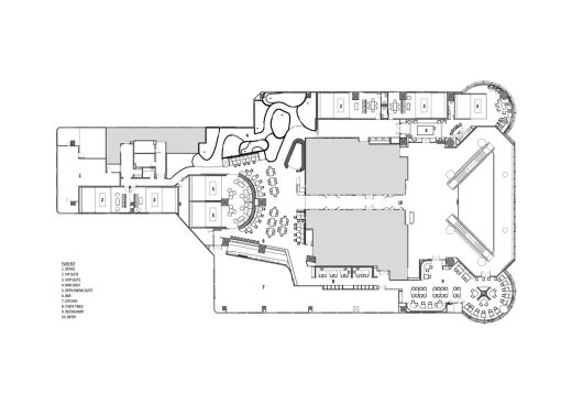 Lounge by Topgolf, Shanghai floor plan