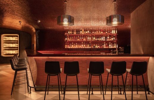 Lounge by Topgolf, Shanghai bar interior