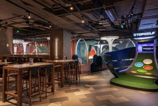 Lounge by Topgolf Shanghai Interior