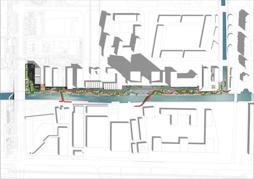 Minhang Riverfront Regeneration Shanghai masterplan