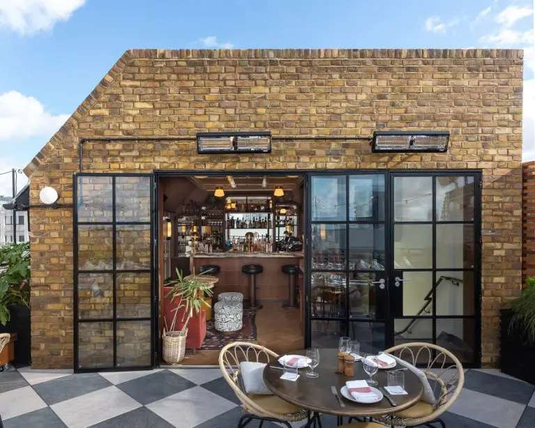 Mortimer House Rooftop Bar, Fitzrovia earchitect