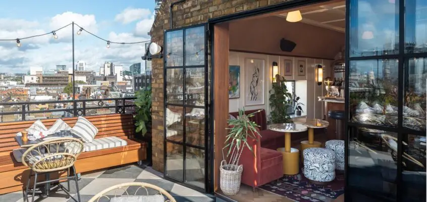 Mortimer House Rooftop Bar, Fitzrovia