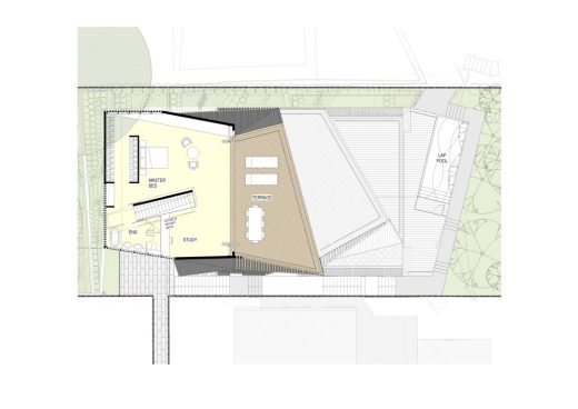 North Sydney residence design plan layout by Tony Owen Partners