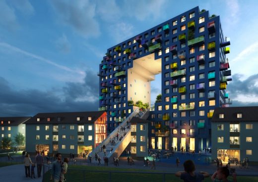 O Franklin Mitte Mannheim building by MVRDV Architects