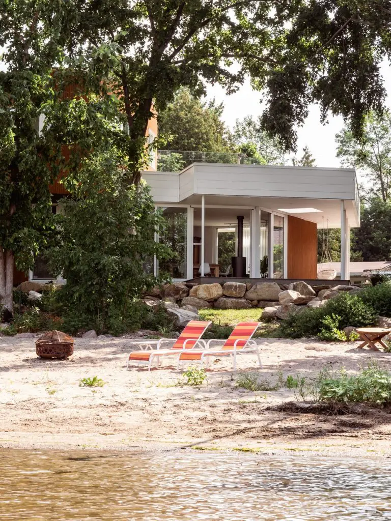 Oka Chalet, Lac des DeuxMontagnes Québec earchitect