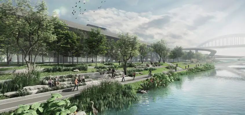 Pailao River landscape design, Bao’an, Shenzhen