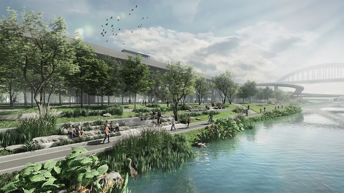 Pailao River landscape design, Bao’an district, Shenzhen