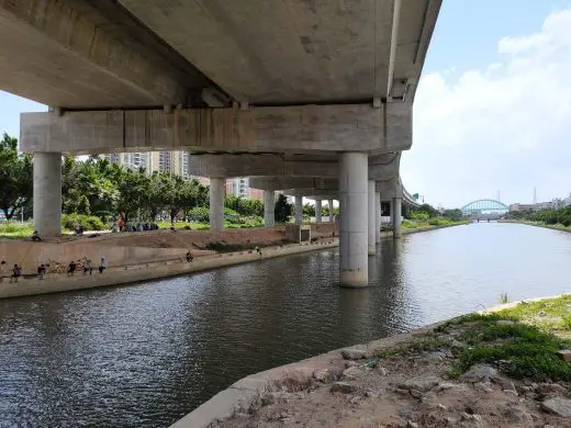 Pailao River landscape Shenzhen China