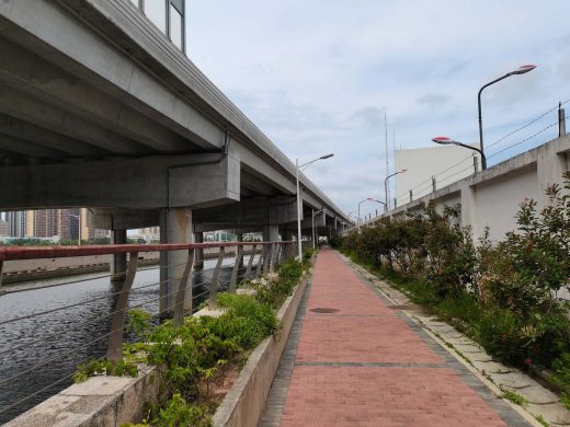 Pailao River landscape in Shenzhen