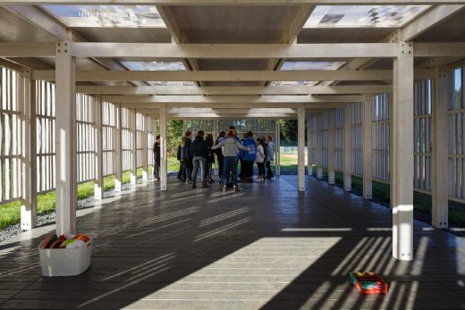 Rainbow Pavilion Strathclyde Country Park building