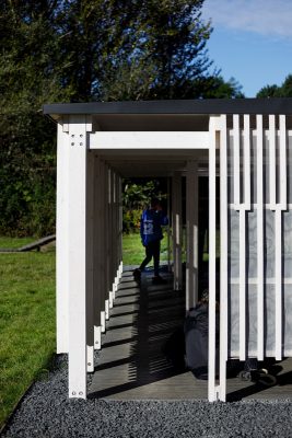 Rainbow Pavilion in Strathclyde Country Park design