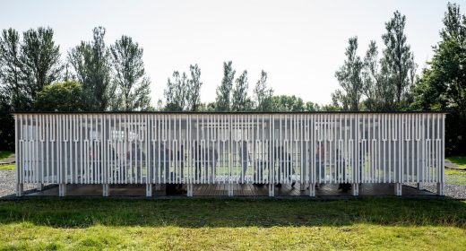 Strathclyde Country Park pavilion building by Kate V Robertson Glasgow