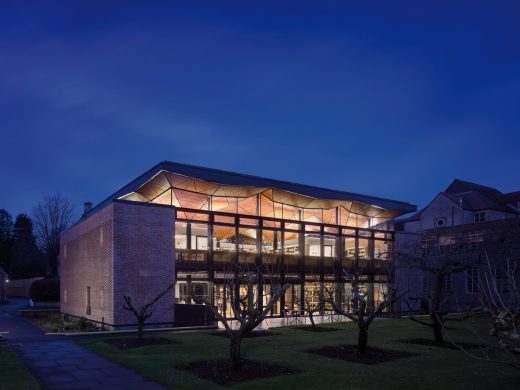 St Mary’s Calne School Library Wiltshire building