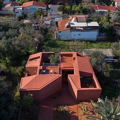 Weekend house on Salamis Island in Greece by AREA Architecture Research Athens