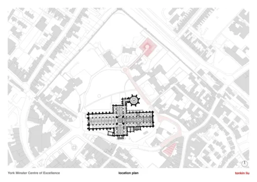 York Minster Centre of Excellence for Heritage Craft site plan