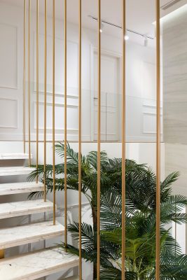 luxury Lebanese house interior design stairs