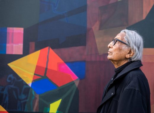 Indian architect Balkrishna Doshi