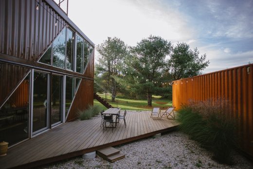 c-Home Hudson, Claverack, NY, USA design by LOT-EK