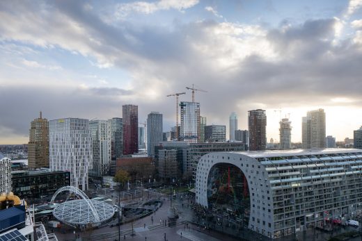 CasaNova Rotterdam tower building design by Barcode Architects