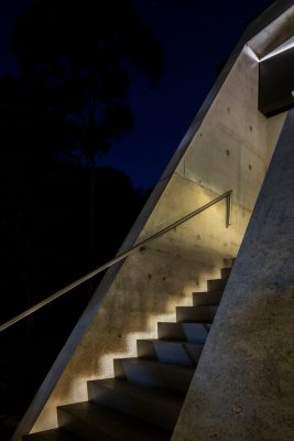 Modern concrete home in New South Wales