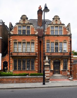 Dora House, Royal Society of Sculptors London facade